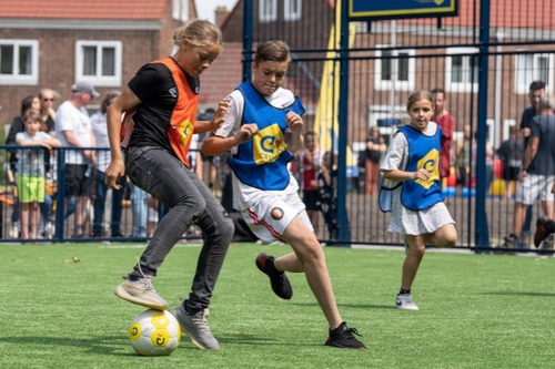 Foto bij Cruyff Court 