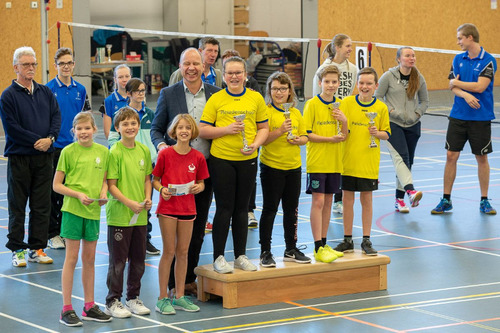 Foto bij Badmintontoernooi 2023
