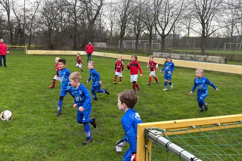 De aller kleinsten in actie
